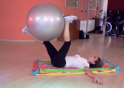 Esercizi Fit-Ball: 1° trimestre Esercizi Fit-Ball: 1° trimestre