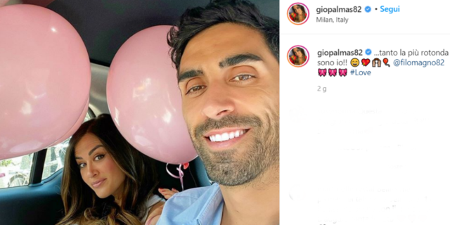 L'annuncio social di Giorgia Palmas e Filippo Magnini: è femmina L'annuncio social di Giorgia Palmas e Filippo Magnini: è femmina