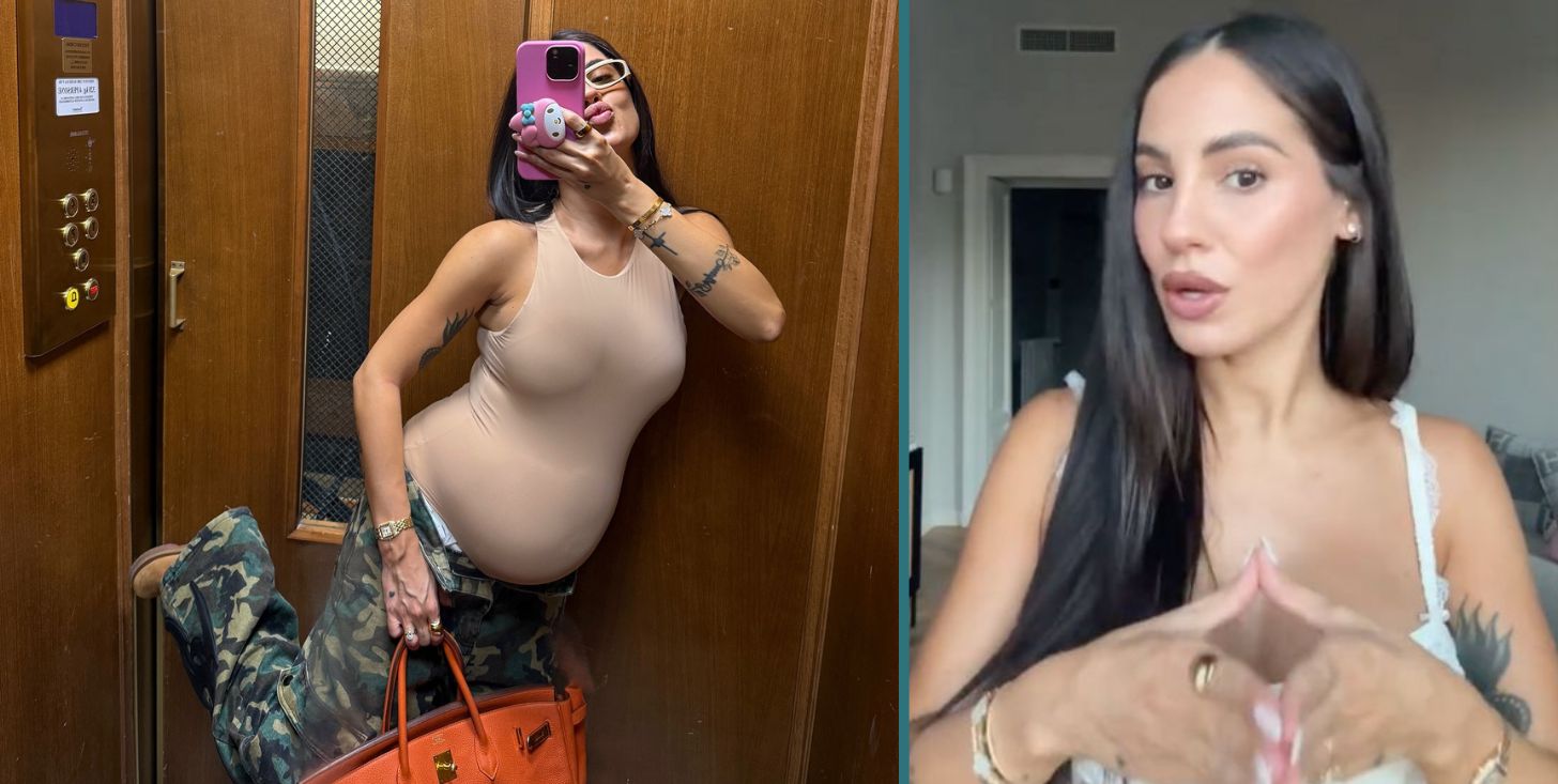 giulia de lellis furiosa per la fake news sulla nascita della figlia con tanto di foto fake