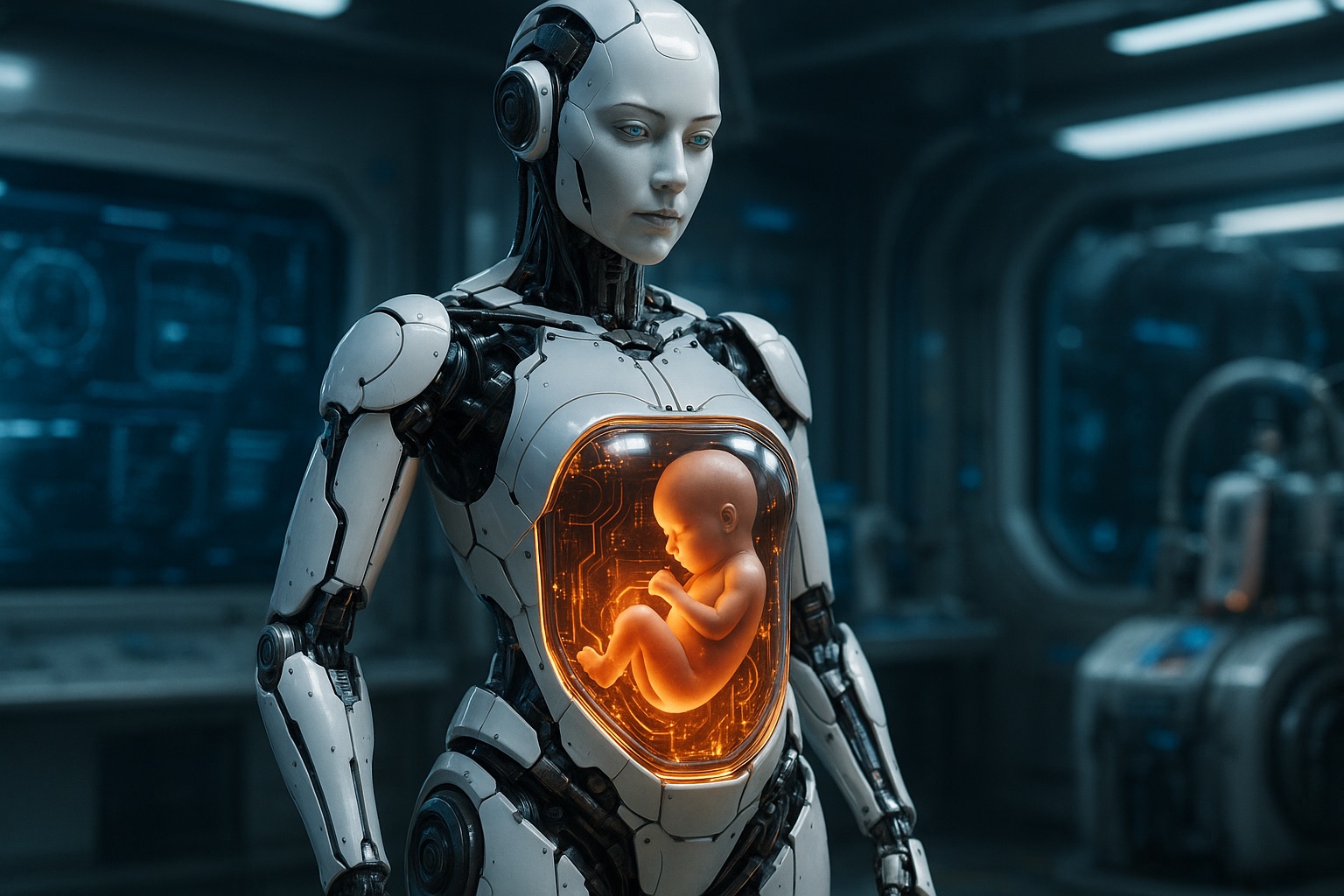 dal concepimento al parto come funziona il primo robot umanoide per la gravidanza