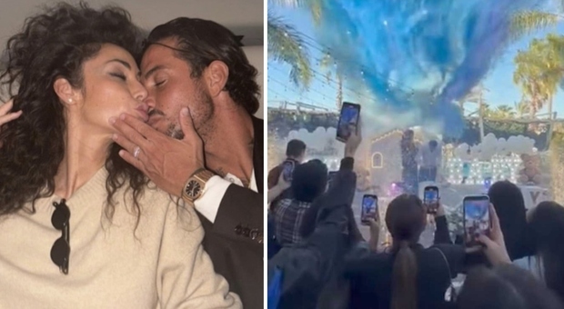 Raffaella Fico e Armando Izzo aspettano un figlio: il gender reveal “esplosivo” Raffaella Fico e Armando Izzo aspettano un figlio: il gender reveal “esplosivo”